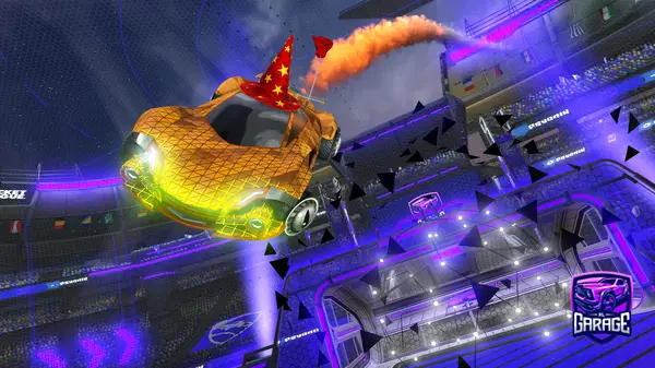 A Rocket League car design from dangerduck