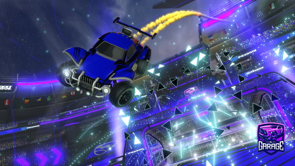 A Rocket League car design from SUPERS0NIC
