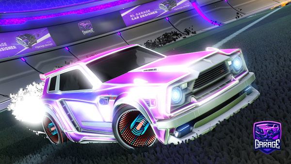 A Rocket League car design from Lukudo7