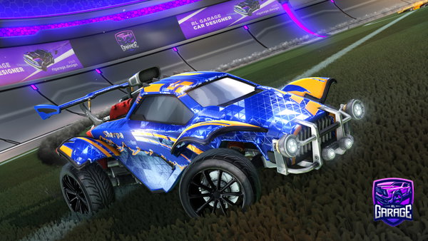 A Rocket League car design from tommy4216