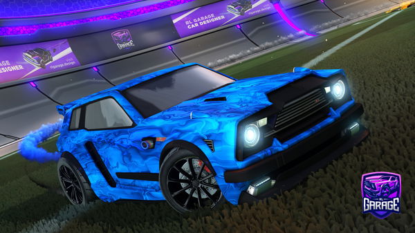 A Rocket League car design from BtoXXX