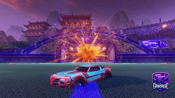 A Rocket League car design from soso91