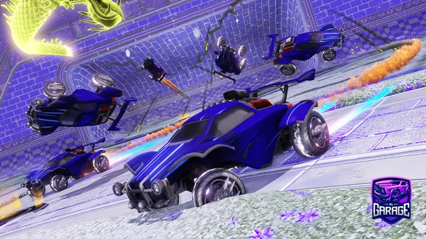 A Rocket League car design from Shooteo2313