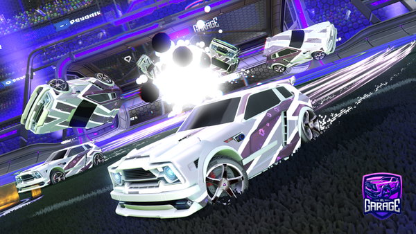 A Rocket League car design from Nya07
