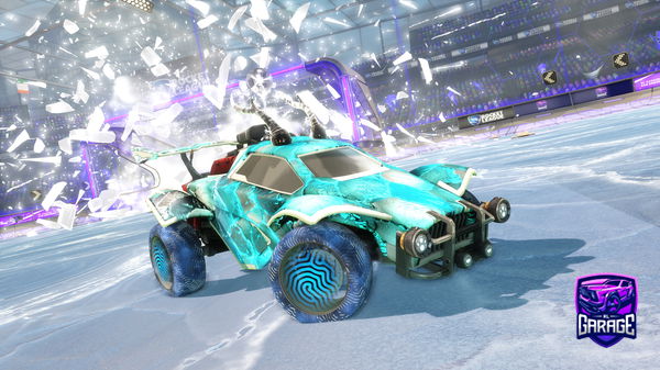 A Rocket League car design from Monks__