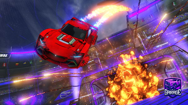 A Rocket League car design from Gam3rBoy11