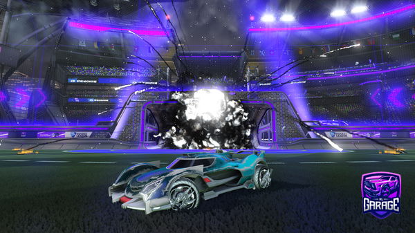 A Rocket League car design from Silverjoke7