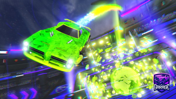 A Rocket League car design from IlVIBanana