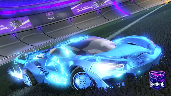 A Rocket League car design from KhiJ18