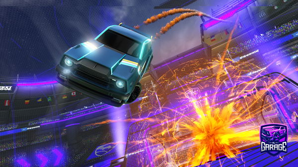 A Rocket League car design from rSudo