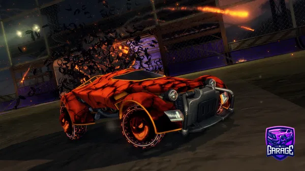 A Rocket League car design from papamafiasa