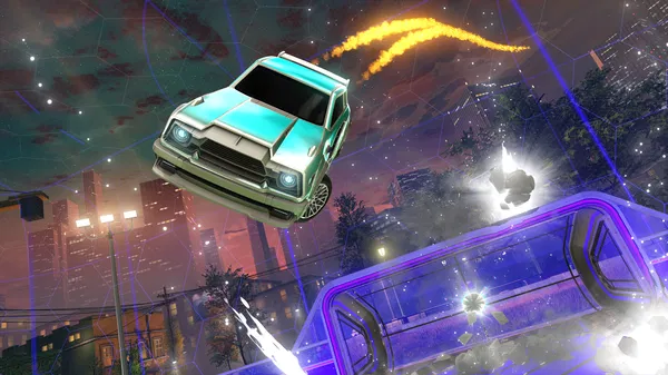 A Rocket League car design from Wh1teoutRL