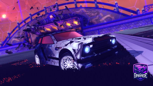 A Rocket League car design from Robindabank