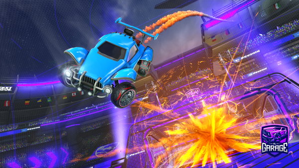 A Rocket League car design from salman44455
