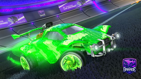 A Rocket League car design from serenithi