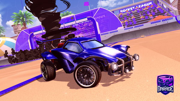 A Rocket League car design from goonier