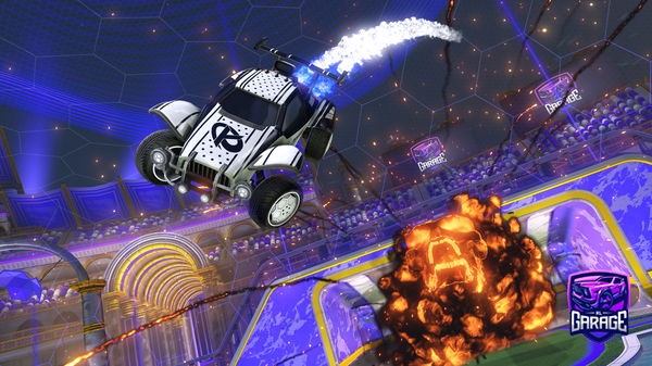 A Rocket League car design from DmEyes