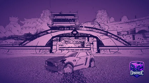 A Rocket League car design from pug_rl