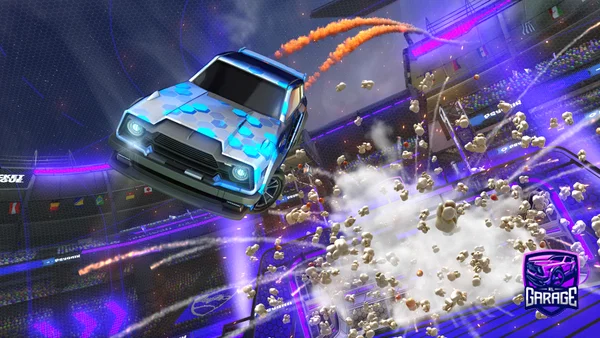 A Rocket League car design from Sandro234