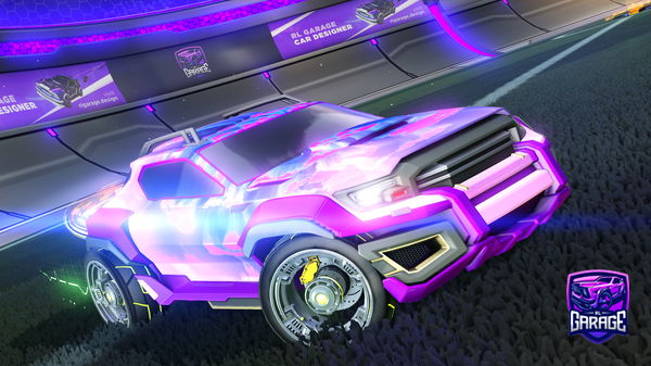 A Rocket League car design from Shooteo2313