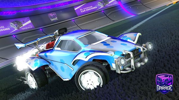 A Rocket League car design from Llama15