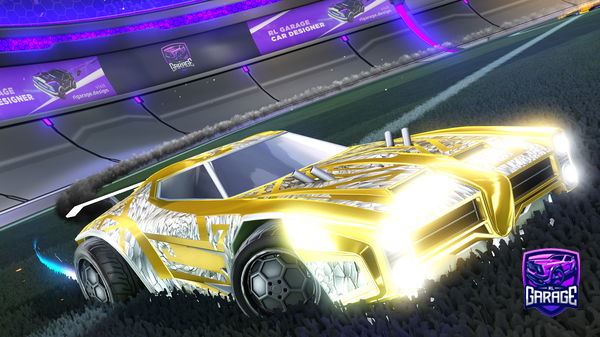 A Rocket League car design from sxnrise_