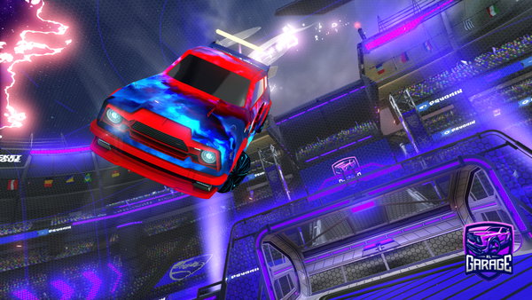 A Rocket League car design from TTVAlex