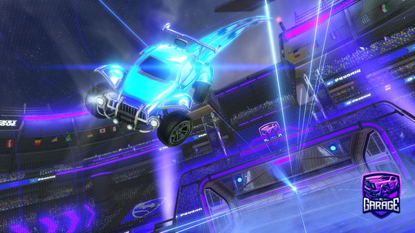 A Rocket League car design from LUKAMAKESTRADES