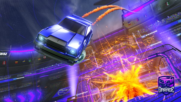 A Rocket League car design from Davo7412