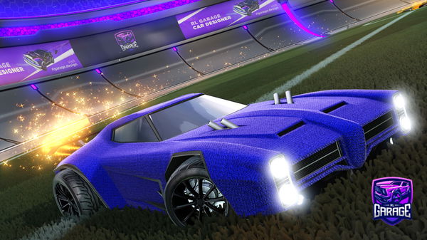 A Rocket League car design from fnktss