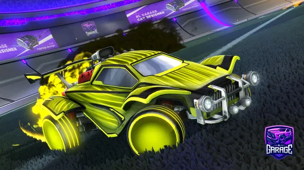 A Rocket League car design from TensiveZexal