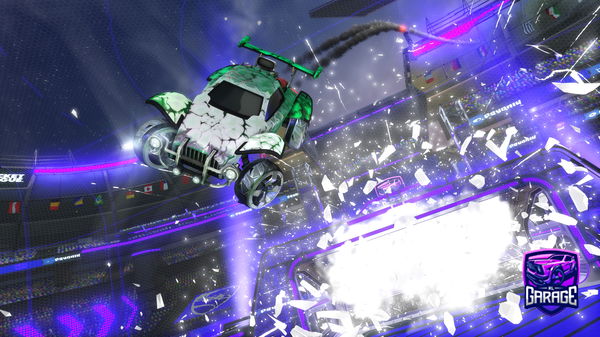 A Rocket League car design from CGIshock