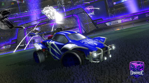 A Rocket League car design from Shalfawy