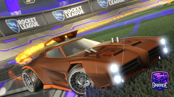 A Rocket League car design from blackfanta