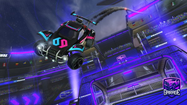A Rocket League car design from Savvy_YTonYT
