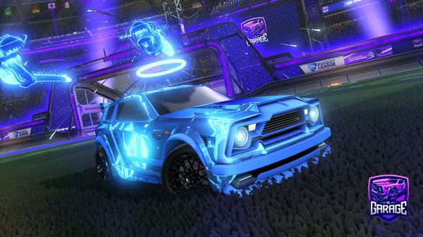 A Rocket League car design from clipsterze