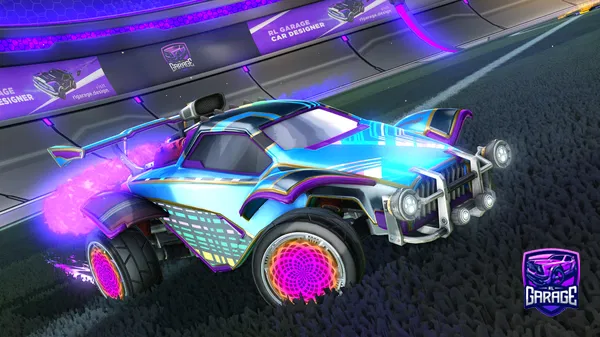 A Rocket League car design from Fenojle