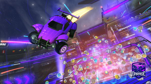 A Rocket League car design from MrPyps