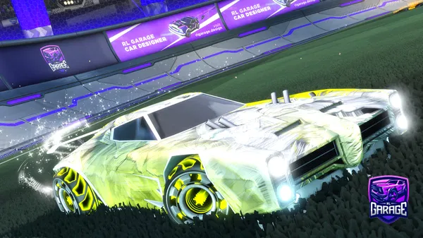 A Rocket League car design from samyarxyz