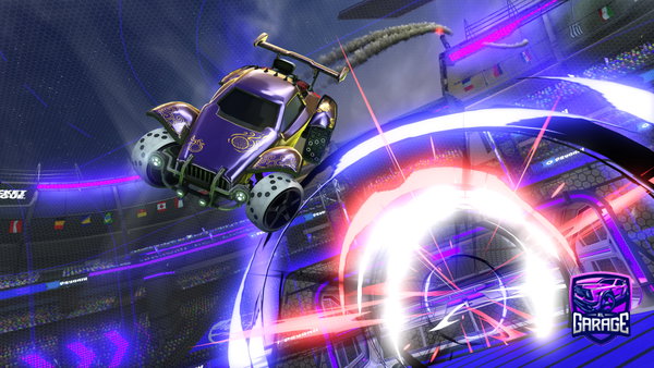 A Rocket League car design from Andresguitar10