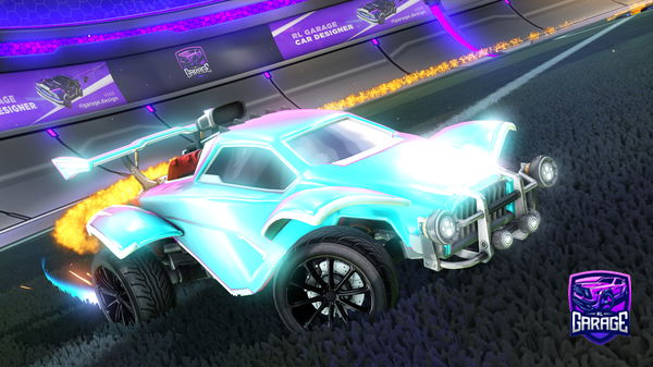 A Rocket League car design from TheGamerboi