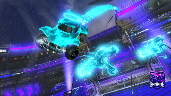 A Rocket League car design from MayloKartoffel