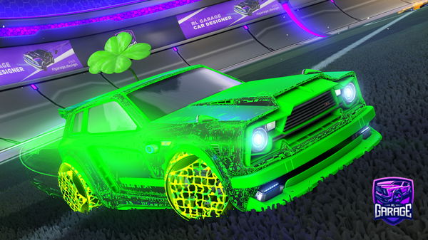 A Rocket League car design from Da_Alien13