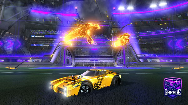 A Rocket League car design from not_Quadra