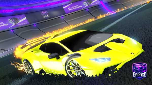 A Rocket League car design from Gamer132884