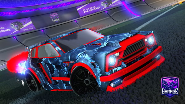 A Rocket League car design from Abubakertariq