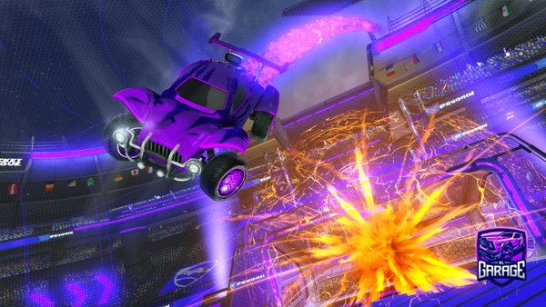 A Rocket League car design from mwkj