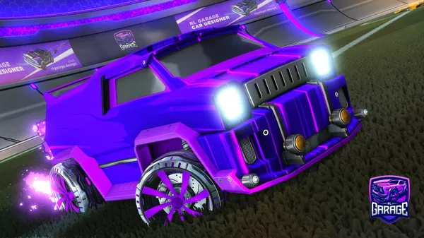 A Rocket League car design from DavidWondeRR