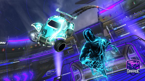 A Rocket League car design from TwitchJoselu315