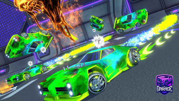 A Rocket League car design from SadOxymoron